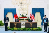 Kerja Sama Indonesia-Singapura Makin Erat, Prabowo dan Lawrence Wong Perkuat Energi hingga Pertahanan  (foto: setneg)