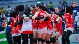 Timnas Voli Putri Indonesia U-18 Raih Kemenangan Perdana, Iran Tak Berkutik di AVC Girl's U-18 Championship 2026 (foto: avc/volleytalks)