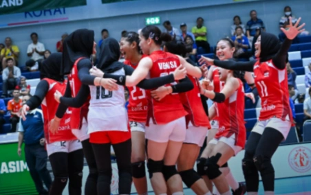 Timnas Voli Putri Indonesia U-18 Raih Kemenangan Perdana, Iran Tak Berkutik di AVC Girl's U-18 Championship 2026 (foto: avc/volleytalks)