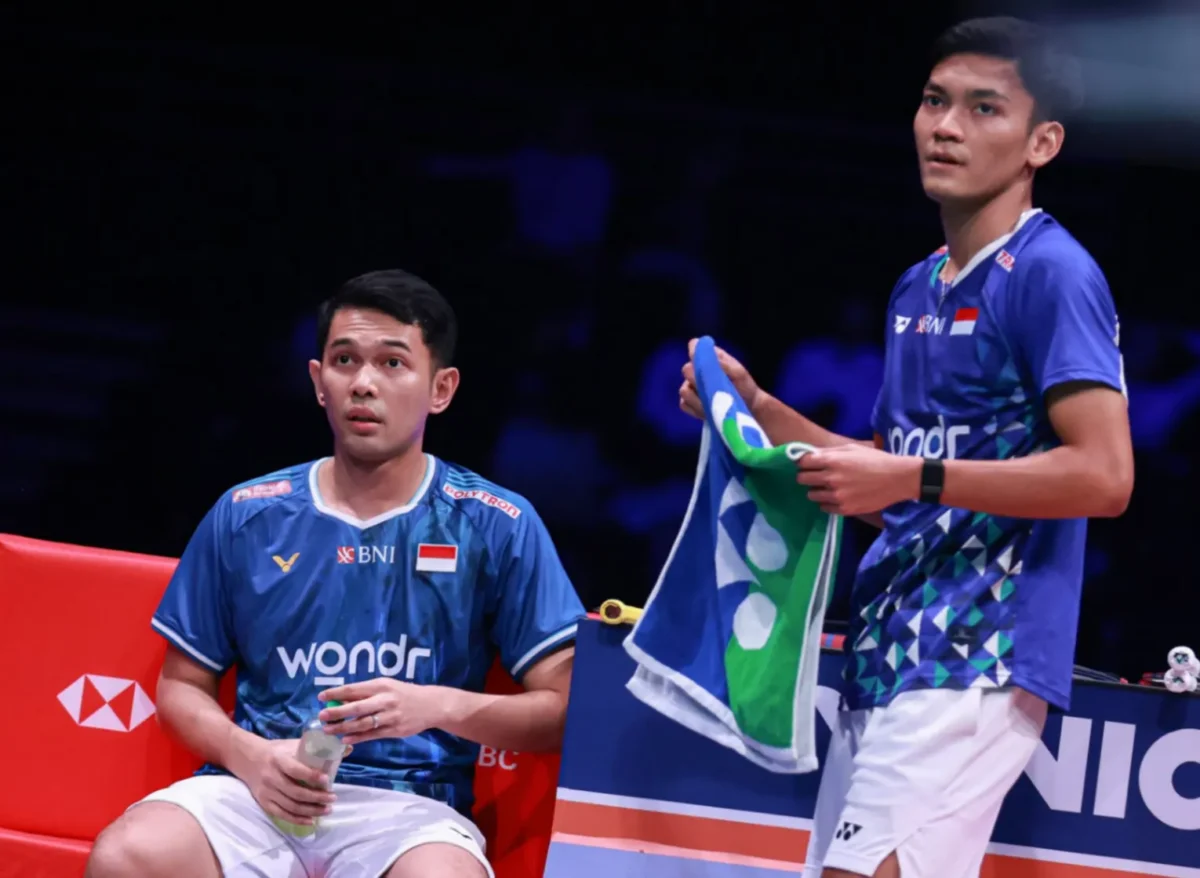 Fajar/Fikri Lolos 16 Besar China Open 2026 Usai Menang atas Wakil Tuan Rumah dalam Tiga Gim (foto: pbsi)