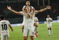 Timnas Indonesia Pesta Gol 5-1 atas Kamboja di Piala AFF 2026, Mitchell Baker Langsung Cetak Hattrick (foto: kompas)