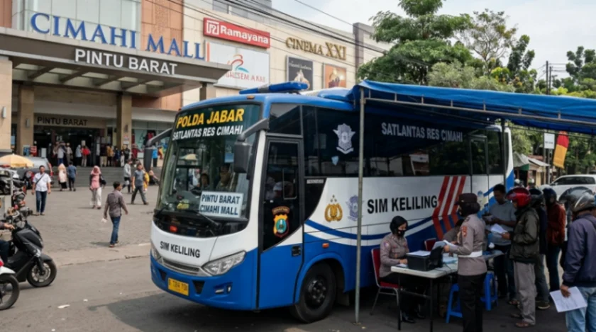 Ilustrasi - Jadwal SIM Keliling Kota Cimahi dan KBB 20-25 Juli 2026, Cek Lokasi, Syarat, serta Jam Pelayanan Terbaru