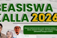 Beasiswa Kalla 2026 Dibuka, Mahasiswa Baru Asal Sulawesi Berpeluang Dapat UKT Penuh hingga Lulus (foto: yayasanhadjikalla)