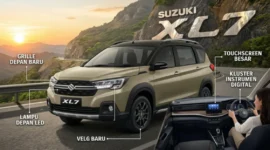 Suzuki XL7 Facelift Resmi Meluncur di GIIAS 2026, Tampil Lebih Modern dengan Fitur Baru (Ilustrasi AI: sisipublik.com)
