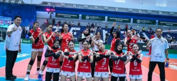 Klasemen AVC Girl's U-18 Championship 2026: Indonesia Runner Up Pool C, Lolos ke Perempat Final (foto: pbvsi/ bolasport)