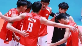 Timnas Voli Indonesia U-18 Tutup AVC Boys' U18 2026 dengan Posisi Kesembilan Usai Kalahkan Filipina (foto: Instagram @volleitalkscom)