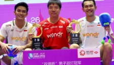 Update Ranking BWF Ganda Putra: Fajar/Fikri Dekati Puncak Usai Sukses di Japan dan China Open 2026 (foto: pbsi)
