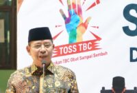 Kemenag dan Kemenkes memperkuat Cek Kesehatan Gratis serta skrining TBC bagi santri dan ekosistem pendidikan keagamaan melalui kerja sama nasional. (foto: kementerian agama/Akmalul Iman)