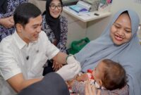 Pemerintah mendorong keterlibatan ayah dalam pemenuhan kesehatan dan gizi anak melalui konsep Ayah Siaga dalam program 1.000 Hari Pertama Kehidupan di Kota Bogor (foto: kementerian kesehatan)