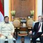 Presiden Prabowo Subianto bertemu Wakil Menteri Perang Amerika Serikat untuk Urusan Kebijakan Elbridge Colby bersama delegasi di Istana Merdeka, Jakarta. (foto: BPMI Setpres)