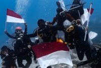 Sejumlah perwakilan dive center dari Malaysia dan Singapura mengikuti Famtrip Marine Maratua 2026 di Pulau Maratua, Berau, Kalimantan Timur (Foto: Kementerian Pariwisata/Noah Maratua Resort)