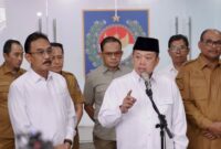 Menteri ATR/Kepala BPN Nusron Wahid mendorong transformasi layanan pertanahan melalui percepatan pelayanan dan integrasi data untuk mempersempit celah mafia tanah. (foto: Biro Hubungan Masyarakat dan Protokol Kementerian atr/bpr)