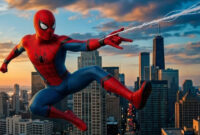 Spider-Man: Brand New Day Pecahkan Rekor Opening Weekend (Ilustrasi AI : Sisipublik.com)