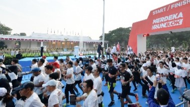 Antusiasme masyarakat menyambut Merdeka Run 2026 (foto : dok/kemenpora.go.id)