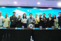 Ketua Umum PSSI Erick Thohir menyampaikan komitmen pengembangan sepak bola wanita saat peluncuran Indonesia Women's League (foto: Andre/kementerian pemuda dan olahraga)