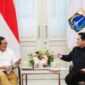 enpora RI Erick Thohir bertemu Gubernur DKI Jakarta Pramono Anung di Balai Kota DKI Jakarta (foto: Andre/kemenpora)