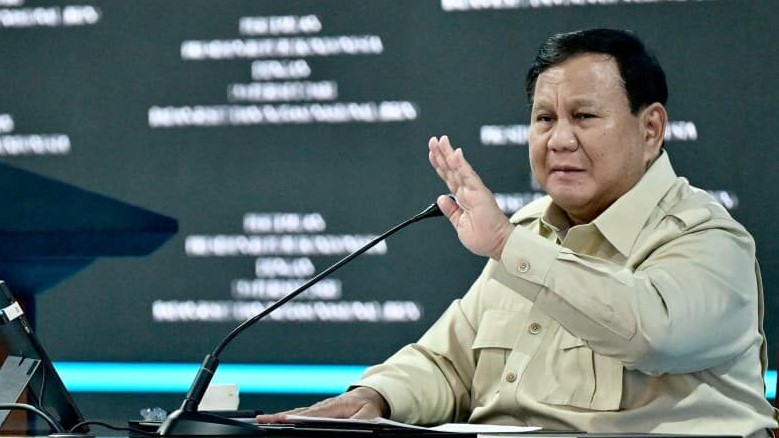 Karhutla Jadi Perhatian Pemerintah, Prabowo Perintahkan Penanganan Maksimal (foto: kementerian sekretaris negara)