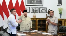 Presiden Prabowo Subianto menginstruksikan jajaran pemerintah untuk mempercepat penanganan masyarakat terdampak gempa di Flores, NTT (foto: kementerian sekretaris negara)