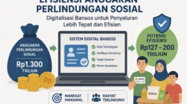Ilustrasi - digitalisasi perlindungan sosial untuk meningkatkan akurasi data penerima bansos