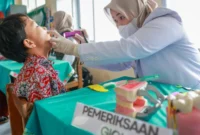 Program Cek Kesehatan Gratis Anak menjadi bagian dari upaya pemerintah mendeteksi masalah kesehatan dan memperkuat tindak lanjut bagi anak. (foto: Kepala Biro Komunikasi dan Informasi Publik kemenkes)