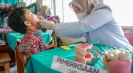 Program Cek Kesehatan Gratis Anak menjadi bagian dari upaya pemerintah mendeteksi masalah kesehatan dan memperkuat tindak lanjut bagi anak. (foto: Kepala Biro Komunikasi dan Informasi Publik kemenkes)