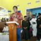 Wakil Menteri Transmigrasi Viva Yoga Mauladi menghadiri pesta adat masyarakat di Pulau Hiri, Kota Ternate, Maluku Utara (foto: Humas Kementerian Transmigrasi)