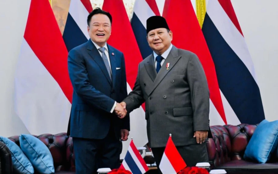 Kemitraan Strategis Indonesia dan Thailand Makin Erat, Prabowo dan PM Anutin Sahkan Sejumlah Kerja Sama (foto: setneg)