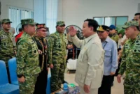 Presiden Prabowo memperkuat penanganan karhutla Kalteng  (foto: BPMI Setpres)