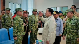Presiden Prabowo memperkuat penanganan karhutla Kalteng  (foto: BPMI Setpres)