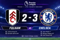 Chelsea menang 3-2 atas Fulham di Craven Cottage pada pekan pertama Liga Inggris 2026/2027