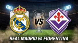Ilustrasi - Hasil Real Madrid vs Fiorentina: Madrid Kehilangan Momentum