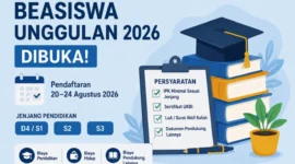pendaftaran Beasiswa Unggulan 2026 Kemendikdasmen untuk jenjang D4/S1, S2, dan S3. (Ilustrasi AI: sisipublik.com)