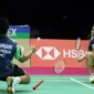 Ganda campuran Indonesia Amri Syahnawi/Nita Violina Marwah saat menghadapi Yang Po-Hsuan/Hu Ling Fang pada perempat final Kejuaraan Dunia BWF 2026 di New Delhi (foto: dok. pbsi)