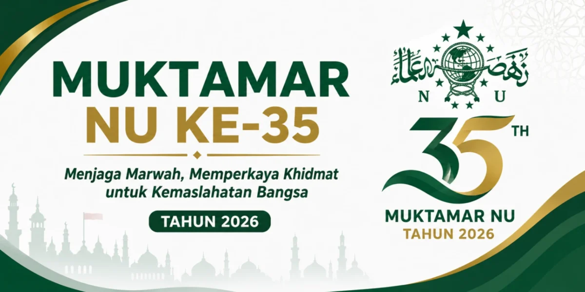 KH Miftachul Akhyar kembali terpilih sebagai Rais Aam PBNU masa khidmah 2026-2031 melalui musyawarah mufakat AHWA dalam Muktamar ke-35 NU di Jombang, Jawa Timur (ilustrasi AI : sisipublik.com)