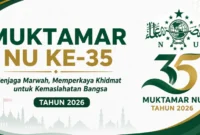 KH Miftachul Akhyar kembali terpilih sebagai Rais Aam PBNU masa khidmah 2026-2031 melalui musyawarah mufakat AHWA dalam Muktamar ke-35 NU di Jombang, Jawa Timur (ilustrasi AI : sisipublik.com)