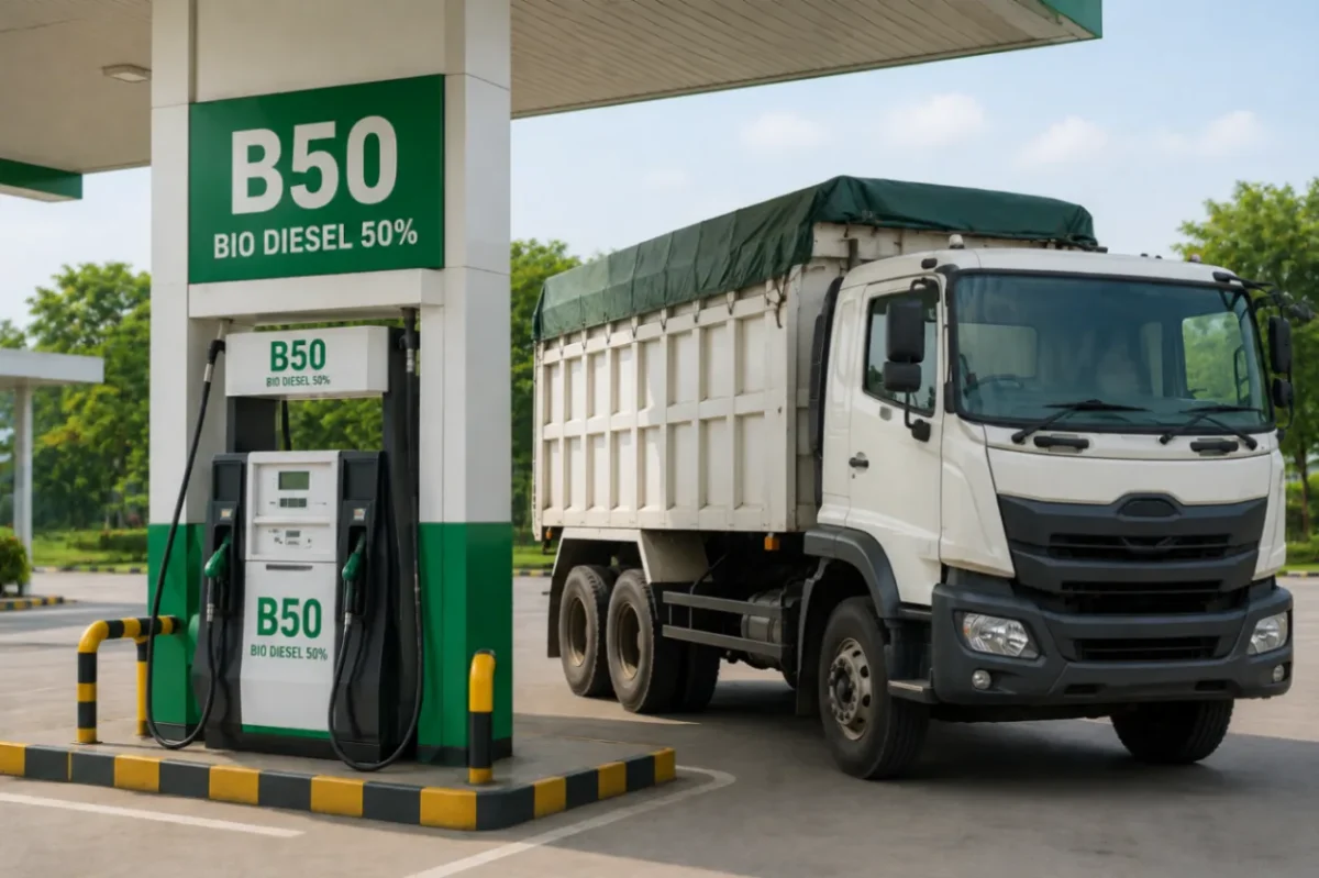 Ilustrasi - B50 Jadi Fokus Prabowo, Pertamina Laporkan Kemajuan Biodiesel dan Kesiapan Bioetanol