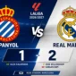 Real Madrid menang 2-1 saat menghadapi Espanyol pada laga Liga Spanyol 2026/2027 (Ilustrasi AI: sisipublik.com)