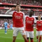 Arsenal mengalahkan coventry pada laga pembuka Liga Inggris 2026-2027 di Emirates Stadium (Ilustrasi AI: sisipublik.com)