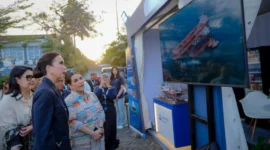 Menteri Pariwisata Widiyanti Putri Wardhana saat menghadiri INSA Yacht Festival 2026 di Bali (foto: kementerian pariwisata)