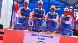 Hidrogen PLN Wujudkan Listrik 24 Jam di Pulau Rengit Lewat Energi Terbarukan (foto: esdm)