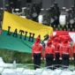 Tim upacara dan Paskibraka menjalani gladi bersama sebagai bagian dari persiapan peringatan HUT ke-81 Kemerdekaan RI di Istana Merdeka, Jakarta (foto: bpmi sekretaris presiden)