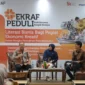 Kegiatan Literasi Bisnis bagi Pegiat Ekonomi Kreatif dalam program Ekraf Peduli di Padang Pariaman (foto: kementerian Ekonomi Kreatif)