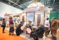Paviliun Indonesia dalam Tourism Expo Japan 2026 menjadi ruang promosi destinasi, produk wisata, budaya, dan peluang kemitraan industri pariwisata Indonesia di pasar Jepang (foto: kementerian pariwisata)