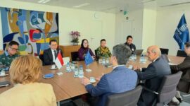 Menteri Kebudayaan Fadli Zon bertemu Direktur Jenderal WIPO Daren Tang di Jenewa, Swiss, untuk membahas penguatan perlindungan dan pemanfaatan kekayaan intelektual berbasis budaya (foto: kementerian kebudayaam)