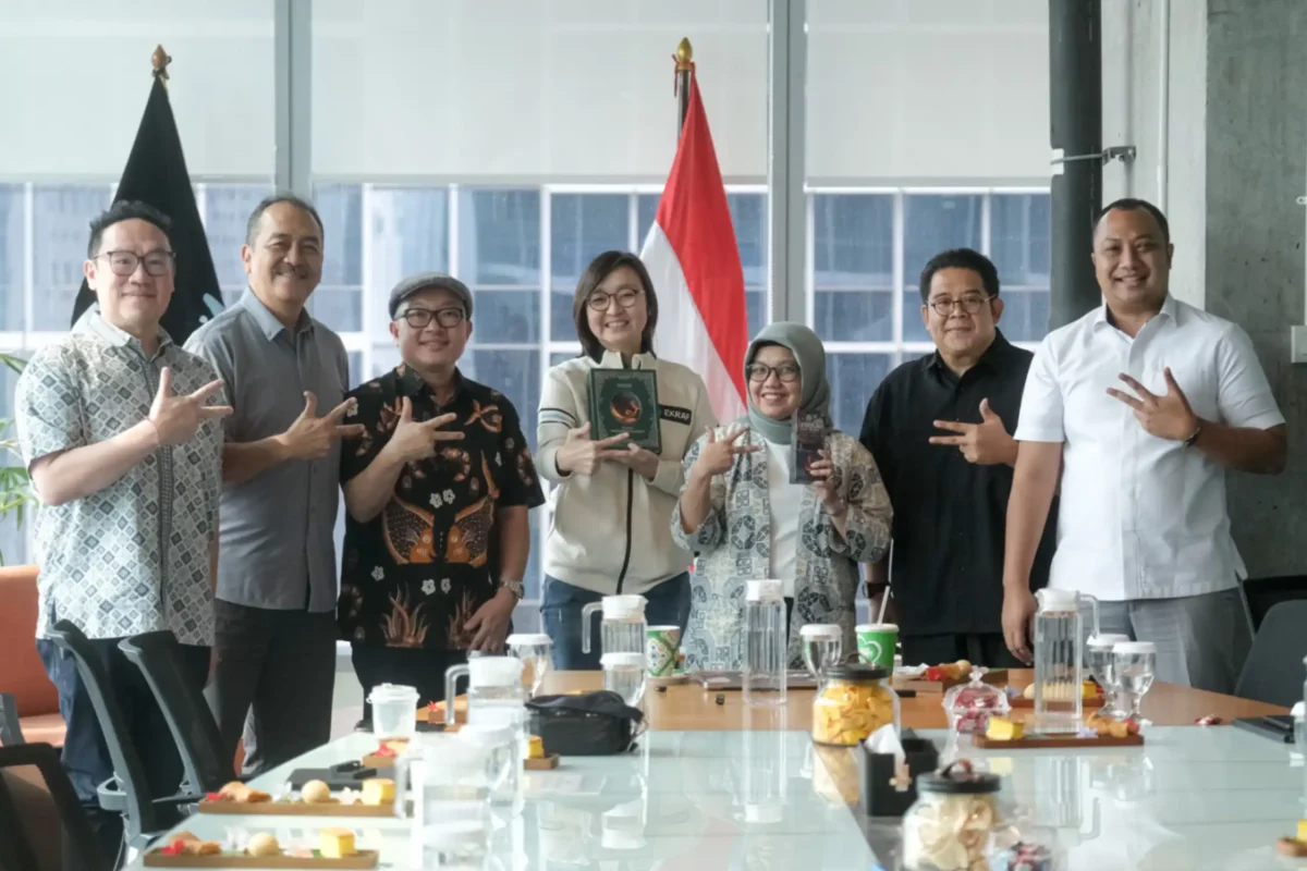 Kementerian Ekonomi Kreatif dan Fermenusa membahas peluang pengembangan produk fermentasi Nusantara melalui kolaborasi ekonomi kreatif dan jejaring pasar (foto: kementerian ekonomi kreatif)
