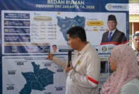 Menteri PKP Maruarar Sirait meninjau kondisi rumah calon penerima Program Bedah Rumah di Kelurahan Petamburan, Tanah Abang, Jakarta Pusat (foto: kementerian perumahan dan kawasan pemukiman)