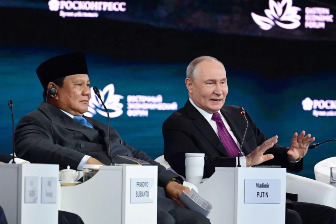 Presiden Prabowo Subianto menghadiri Eastern Economic Forum (EEF) ke-11 di Far Eastern Federal University, Vladivostok, Rusia