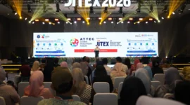 Menteri Perdagangan Budi Santoso membuka ATTEC Global Investment Forum di Jakarta (foto: kementerian perdagangan)