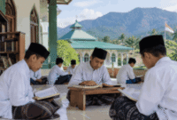 Kementerian Agama menyalurkan bantuan pemulihan sarana dan prasarana bagi pesantren terdampak bencana di Aceh setelah melakukan verifikasi tingkat kerusakan. (Ilustrasi AI: sisipublik.com)