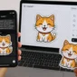 penggunaan ChatGPT Images untuk membuat dan mengedit desain stiker personal menggunakan instruksi teks (Ilustrasi AI : sisipublik.com)